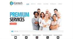 Desktop Screenshot of icentech.com